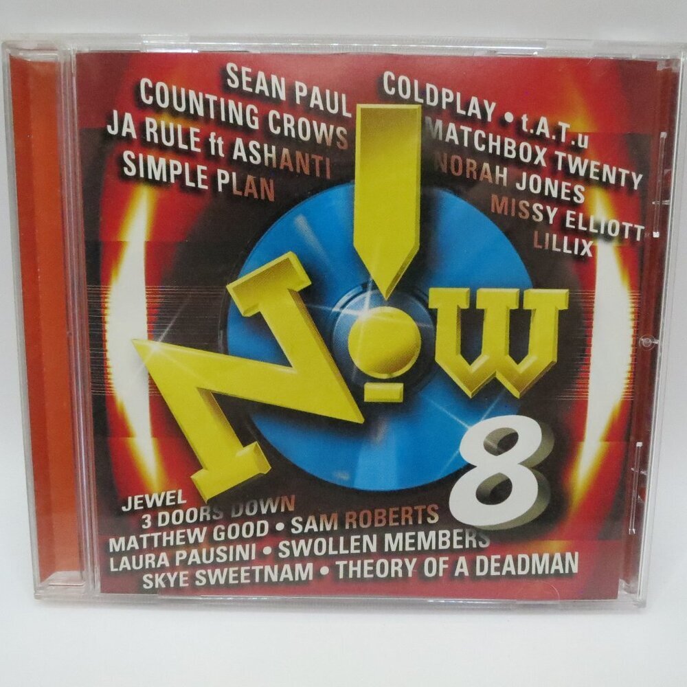 Now 8 CD Disc Various Artists 2003 Available Bundle Deal 5/$23